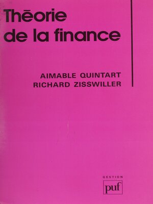 cover image of Théorie de la finance